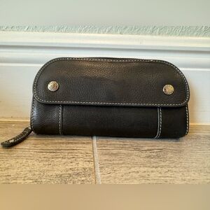 Fossil Large Black Wallet